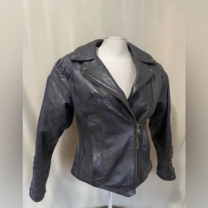 Harley Davidson biker Leather Jacket